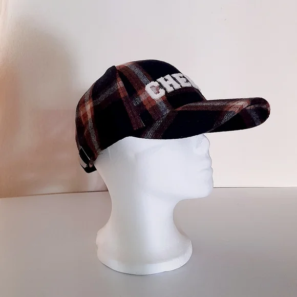 ● Aerie | Flannel Baseball Hat - Picture 2 of 14